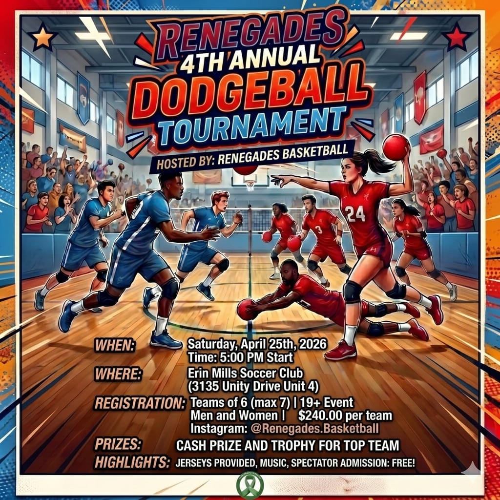 4th Annual Renegades Dodgeball Tournament